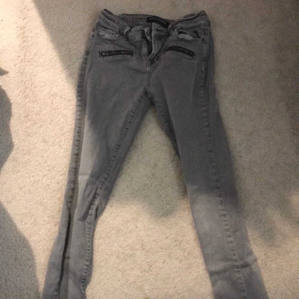 Bullhead Rocket Mid-Rise Khaki Jeans